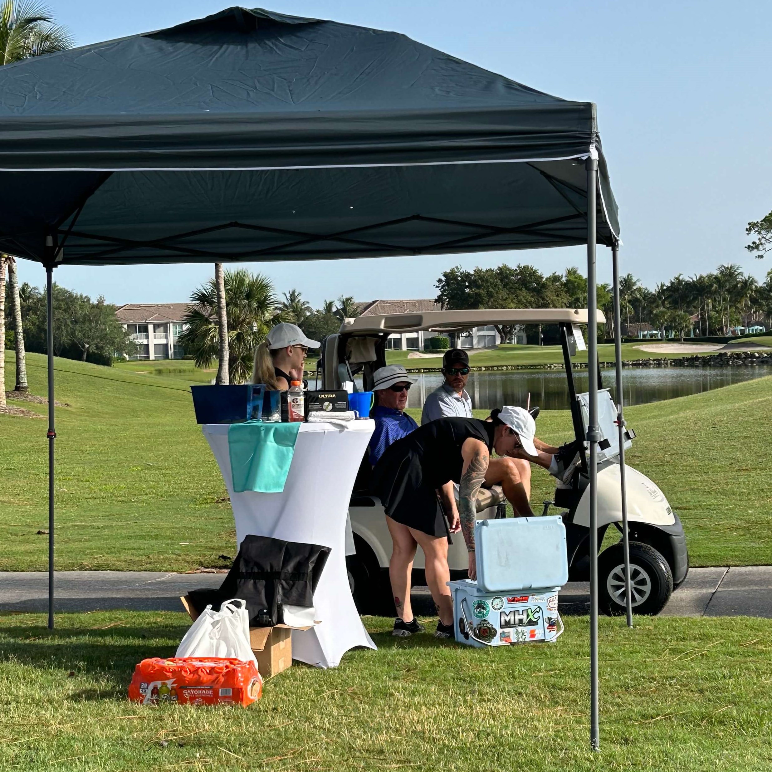 Keeping the Golfers Hydrated!